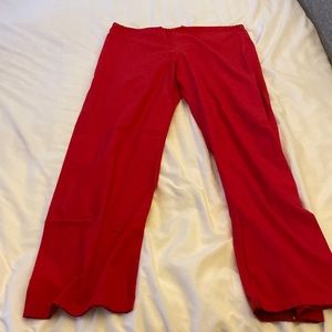 Red women’s scrub bottoms!